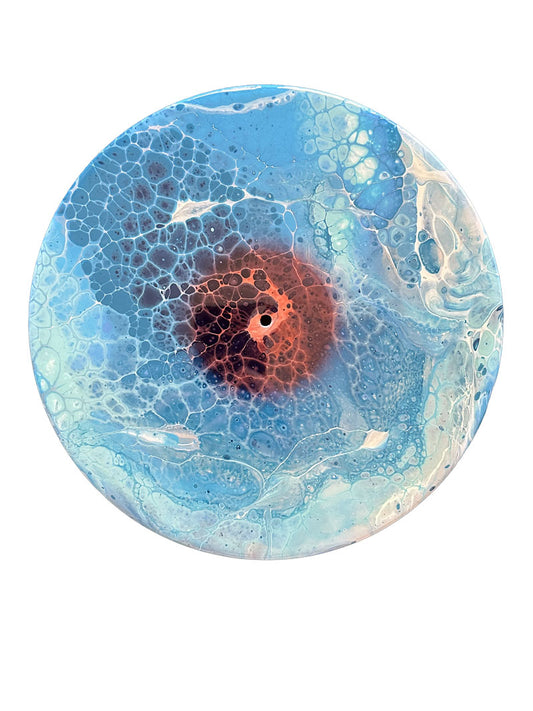"Centered Harmony" Vinyl Record Pour