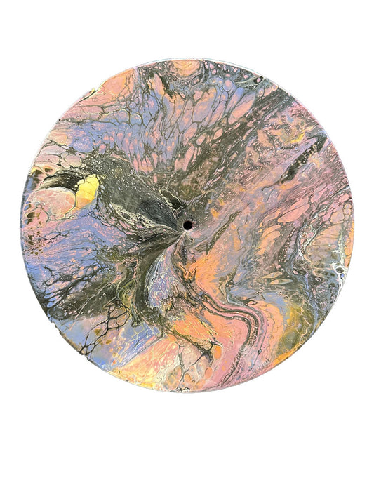 "Mixed Vibrant Fusion" Vinyl Record Pour