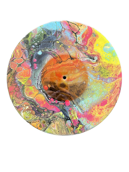 "Neon Nostalgia" Vinyl Record Pour
