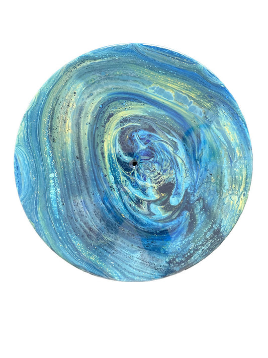 "Water Portal Realm" Vinyl Record Pour
